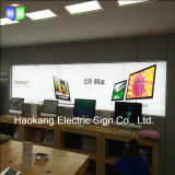 Mobilephone Advertising Display Light Box with Fabric Poster Aluminum Sign