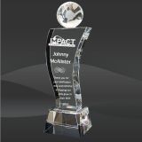 Crystal Wave Globe Award (SCT-3351-GL, SCT-3352-GL, SCT-3353-GL)