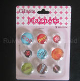 Popular Fashionable Promotional Glass Fridge Magnet