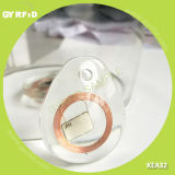 New Type NFC 13.56MHz/12.56MHz Crystal RFID Keyfobs for Access Control