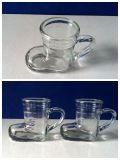200ml Boot-Shaped Glass Cup with Handle Wholesale
