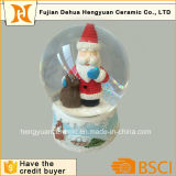 Mini Size Santa Claus Glass Water Globe for Christmas
