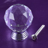 40mm Factory Clear Crystal Glass Ball Cabinet Drawer Door Knob