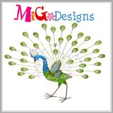 Standing Peacock Wholesale Metal Decor Promotion Gift