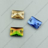 Rectangle Sew on Glass Stones for Garment Decoration