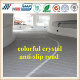 Fast Setting Colorful Crystal Anti-Slip Road Flooring for Road Pavement/Bus Station