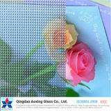 Clear Crystal Patterned Glass Used for Window, Door/Solar