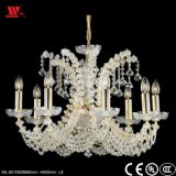 Traditional Crystal Chandelier with Glass Chains Wl-82108