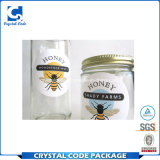 Custom Self Adhesive Canned Honey Bottle Sticker Label