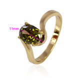 11093 Fashion Hot Sale 14k Gold Color Plated Jewellery Ring