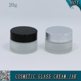 20ml Frosted Glass Container Empty Glass Jar for Face Cream