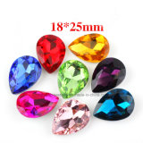 China Wholesale Rhinestone Pointed Back Manufacturer Glass Beads Glass Crystal (TP-Drop 13*18)