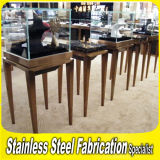 Keenhai Custom-Made Stainless Steel+Glass Jewelry Display Case