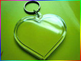 Newly Strong Quality Plastic Photo Keychain