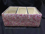 Full Diamond Crystal Cover Storage Box Bling Bling Rhinestone Container Storage Box for Make up (TBB-rectangle 023)