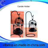 Factory Price Wholesale Newest Creative Iron Bird Cage Candle Holder