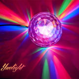 Hot 2015 RGB LED Solar Crystal Magic Ball Light/DJ Lights