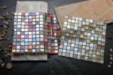 Rainbow Iridescent Crystal Mosaic Tile