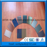 5mm Color Mirror Coating Glass Panel with Low Price