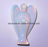 Fashion Gesmtone Angel Carvng Sculpture