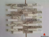 Light Brown Stone Marble Wall Mosaics for Indoor Decoration