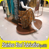 Custom Made Stainless Steel Goods Display Rack for Shop
