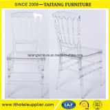 Banquet Factory Price Crystal Clear Resin Napoleon Chair