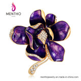 New Fashion Jewelry Brotheroch Flower Shape Alloy Brooch 4 Colors