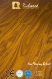 8mm Mahogany Wax Coating Laminate Floor