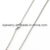 Box Chain Necklace Fashion Jewelry