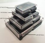 Polystyrene Rectangle Plastic Packaging Box with Hinges