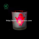 Color Double Wall Glass Candle Votive by SGS (6.5*7*8)