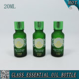 20ml Dark Green Frosted Glass Essential Oil Bottles