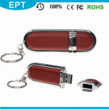 Leather Customized Logo USB Flash Drive for Promotion (EL001)
