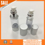 Supplier Cosmetic Alumininum Airless Bottle with White Pump Sprayer