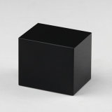 Black High Quality K9 Crystal Cube Block for Artwork Base