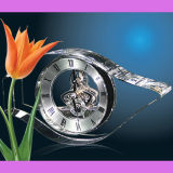 Time Eyes K9 Crystal Offrice Decoration Clock
