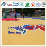 Hot Selling Spu Rubber Wooden Texture Basketball Flooring