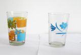 Glass Cup with Flower Design Decal Printed Beautiful Cup Sdy-H0160