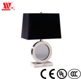 Metal Table Lamp with Black Linen Lampshade Glt-22PS08