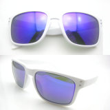 Fashion Crystal Design Polarized Sunglasses with Mirror (LJ120004-2)