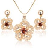Wholesale 18K Gold Plated Mesh Costume Jewelry Set