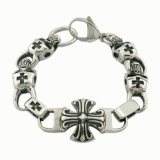 316L Stainless Steel Jewelry Skull Bracelet
