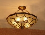 Brass Ceiling Lamp with Glass Decorative 19007 Ceiling Lighting