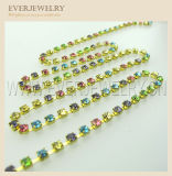 Mixed Color Chaton Chain
