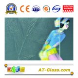 3-8mm Clear Leaves Patterned Glass Used for Window, Furniture, etc