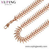 44673 Fashion Rose Gold Cool Stainless Steel Jewelry Necklace