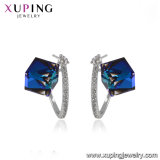 Xuping Fashionable Hot Sale Jewellry, Crystals From Swarovski Gold Earrings