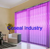 Clear Ribbed Plastic PVC Strip Curtain Door