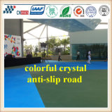 Cn-C05 Micro Channel Structure Color Crystal Anti Slip Road Flooring